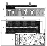 FM812A – GWR Station OO/HO Scale OO Scale Building