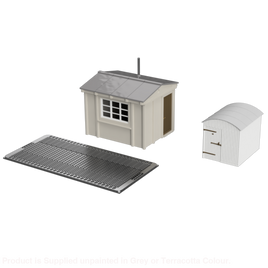FM813E – GWR Weighbridge & Lamp Hut OO/HO Scale OO Scale Building