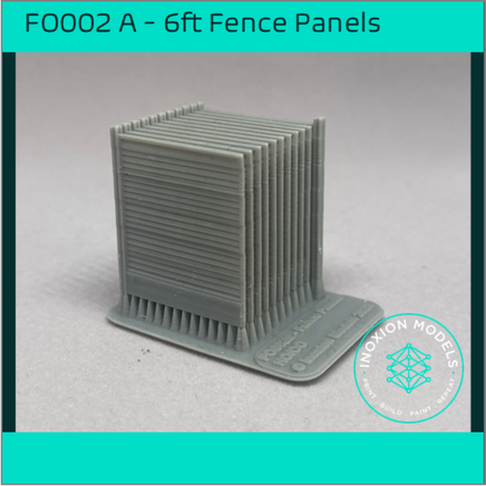 Fo002A – 6Ft Garden Fence Oo/Ho Scale Oo Accessory