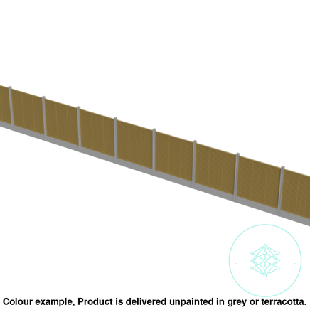 Fo002A – 6Ft Garden Fence Oo/Ho Scale Oo Accessory
