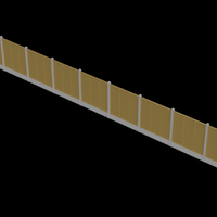 Fo002A – 6Ft Garden Fence Oo/Ho Scale Oo Accessory