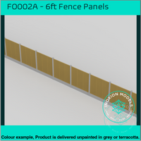Fo002A – 6Ft Garden Fence Oo/Ho Scale Oo Accessory