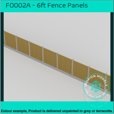 Fo002A – 6Ft Garden Fence Oo/Ho Scale Oo Accessory