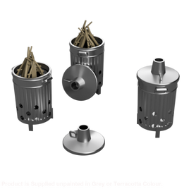 Fo009A – Garden Incinerators Oo/Ho Scale Oo Accessory