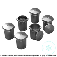 Fo100B – Dustbins Oo/Ho Scale Oo Accessory
