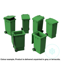 Fo101A – Wheelie Bins Oo/Ho Scale Oo Accessory