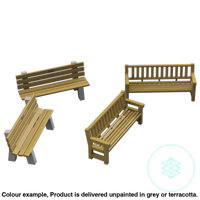 Fo103A – Park Benches Oo/Ho Scale Oo Accessory