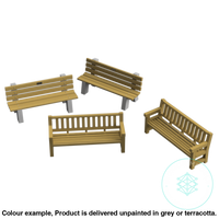 Fo103A – Park Benches Oo/Ho Scale Oo Accessory