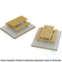 Fo104A – Picnic Benches Oo/Ho Scale Oo Accessory