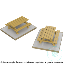 Fo104A – Picnic Benches Oo/Ho Scale Oo Accessory