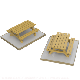 Fo104A – Picnic Benches Oo/Ho Scale Oo Accessory