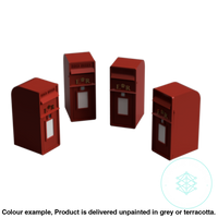 Fo105C – Small Post Box Oo/Ho Scale Oo Accessory