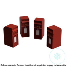 Fo105C – Small Post Box Oo/Ho Scale Oo Accessory