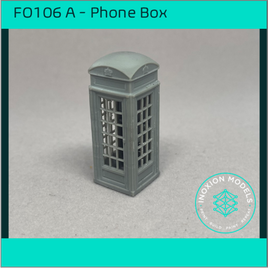 Fo106A - Phone Boxes Oo/Ho Scale Oo Accessory