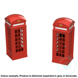 Fo106A - Phone Boxes Oo/Ho Scale Oo Accessory