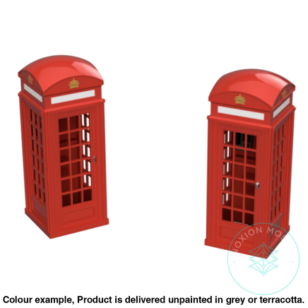 Fo106A - Phone Boxes Oo/Ho Scale Oo Accessory