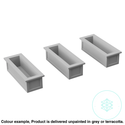 Fo107A – Urban Planters Oo/Ho Scale Oo Accessory