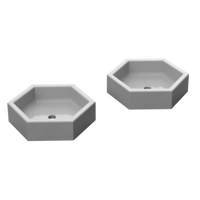 Fo107C – Urban Planters Oo/Ho Scale Oo Accessory
