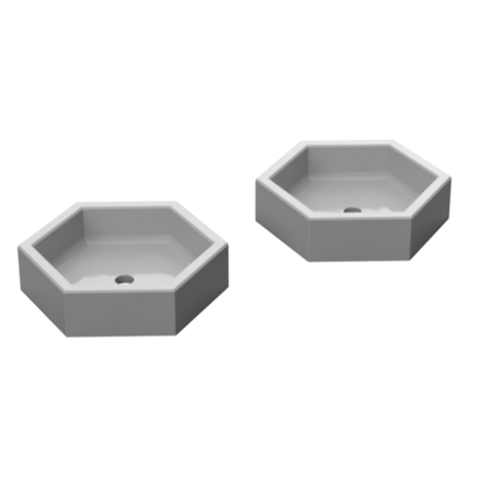 Fo107C – Urban Planters Oo/Ho Scale Oo Accessory