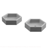 Fo107C – Urban Planters Oo/Ho Scale Oo Accessory