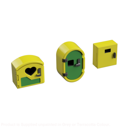 Fo117B – Model Defib Lockers Oo/Ho Scale Oo Accessory