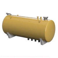Fo201A – 25M3 Gas Tank Oo/Ho Scale Oo Accessory