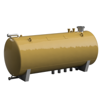 Fo201A – 25M3 Gas Tank Oo/Ho Scale Oo Accessory