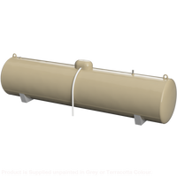 Fo201B – 1740 Ga Gas Tank Oo/Ho Scale Oo Accessory