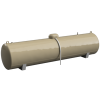 Fo201B – 1740 Ga Gas Tank Oo/Ho Scale Oo Accessory