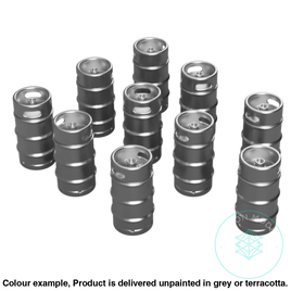 Fo205C – Slim Quarter Keg Oo/Ho Scale Oo Accessory