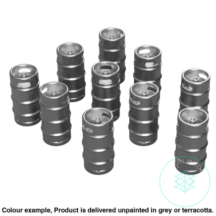 Fo205C – Slim Quarter Keg Oo/Ho Scale Oo Accessory