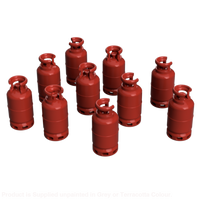 Fo205D – Gas Bottles Oo/Ho Scale Oo Accessory