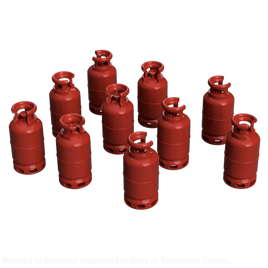 Fo205D – Gas Bottles Oo/Ho Scale Oo Accessory