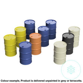 Fo205E – 80 Gallon Oil Drum Oo/Ho Scale Oo Accessory