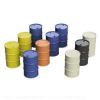 Fo205E – 80 Gallon Oil Drum Oo/Ho Scale Oo Accessory