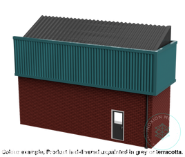 Fo212A – Low Relief Industrial Building Oo/Ho Scale Oo Accessory