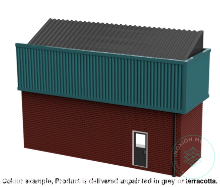 Fo212A – Low Relief Industrial Building Oo/Ho Scale Oo Accessory