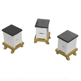 Fo300A – Box Beehives Oo/Ho Scale Oo Accessory