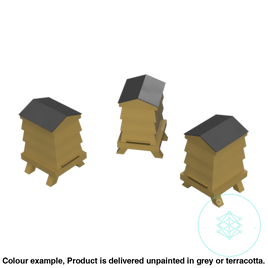 Fo300B – Louvered Beehives Oo/Ho Scale Oo Accessory