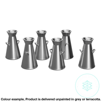 Fo301A – 17 Gallon Milk Churns Oo/Ho Scale Oo Accessory