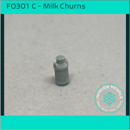 Fo301C – Medium Milk Churns Oo/Ho Scale Oo Accessory
