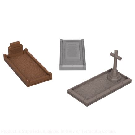 Fo307E – Grave Plots Oo/Ho Scale Oo Accessory