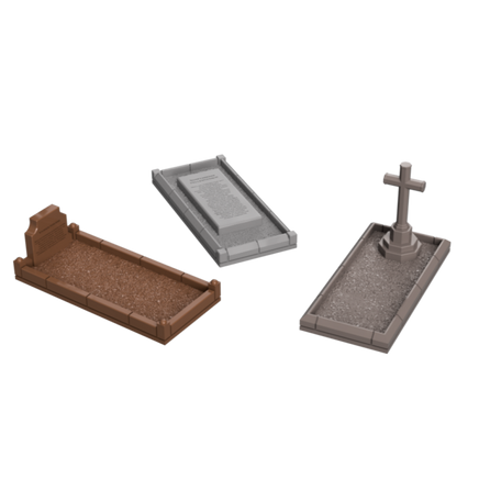 Fo307E – Grave Plots Oo/Ho Scale Oo Accessory