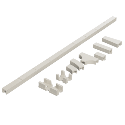 Fo607A – Concrete Cable Channels Oo/Ho Scale Oo Accessory
