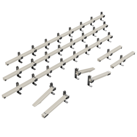 Fo608A – Raised Cable Channels Oo/Ho Scale Oo Accessory