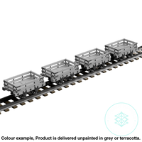 Fp752B – Talyllyn Slate Wagon Pack Oo9 Gauge Oo Scale Rolling Stock