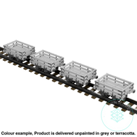 Fp752B – Talyllyn Slate Wagon Pack Oo9 Gauge Oo Scale Rolling Stock