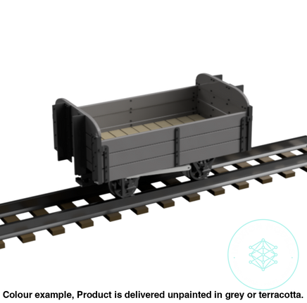 Fp753A – Light Railway Wagon Oo9 Gauge Oo Scale Rolling Stock