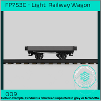 Fp753C – Light Railway Wagon Oo9 Gauge Oo Scale Rolling Stock