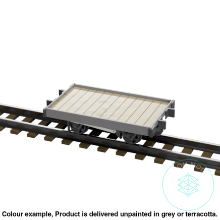 Fp753C – Light Railway Wagon Oo9 Gauge Oo Scale Rolling Stock